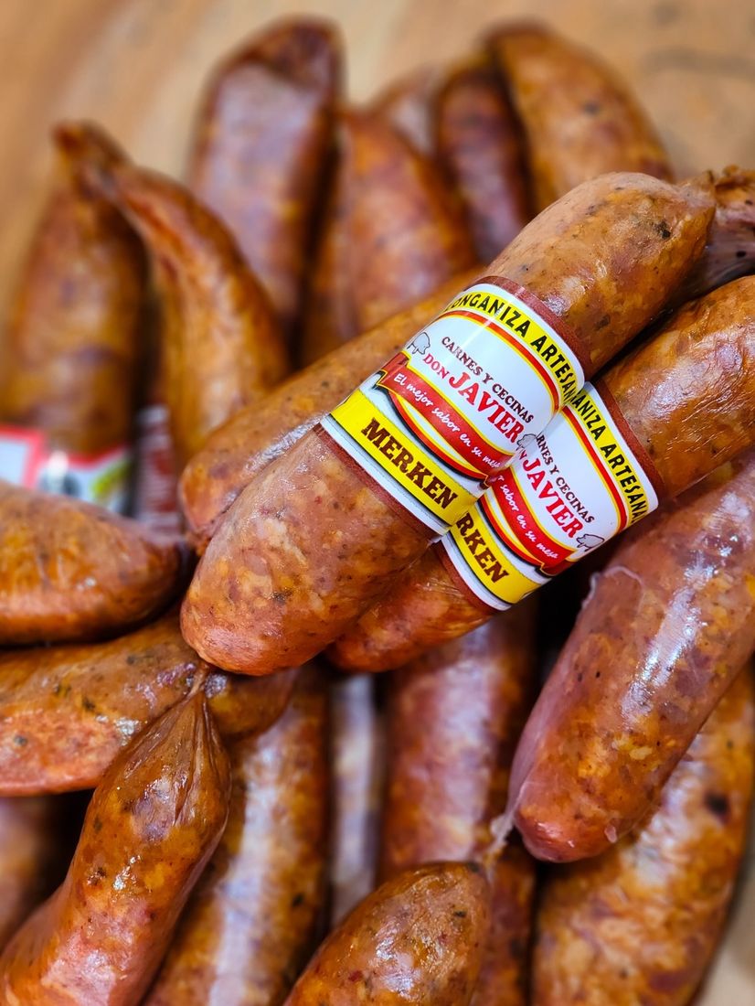 Longaniza artesanal con Merkén